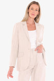 JUMP - PINSTRIPE JACKET