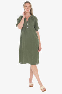 JUMP - BUTTON NECK DRESS