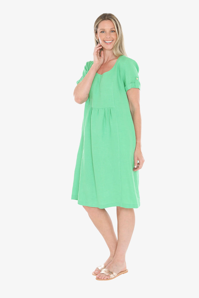 JUMP - GATHER WAIST DRESS