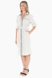 JUMP - BLANKET STITCH DRESS