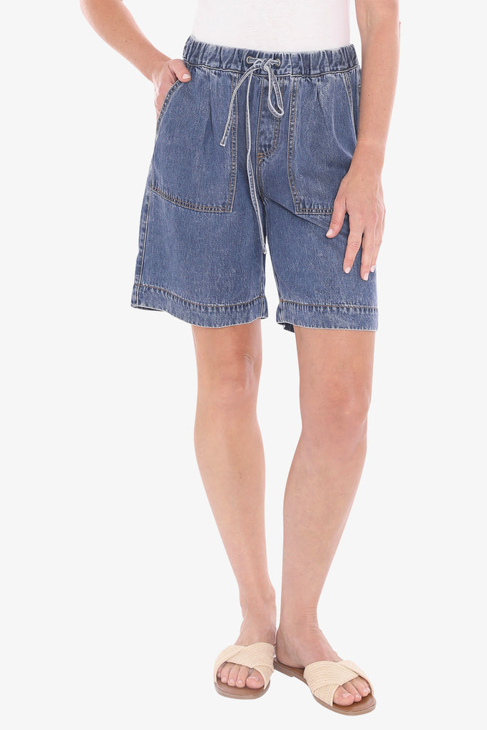 JUMP - SOFT DENIM SHORTS
