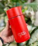 FRANK GREEN - 12OZ REUSABLE CUP WITH PUSH LID