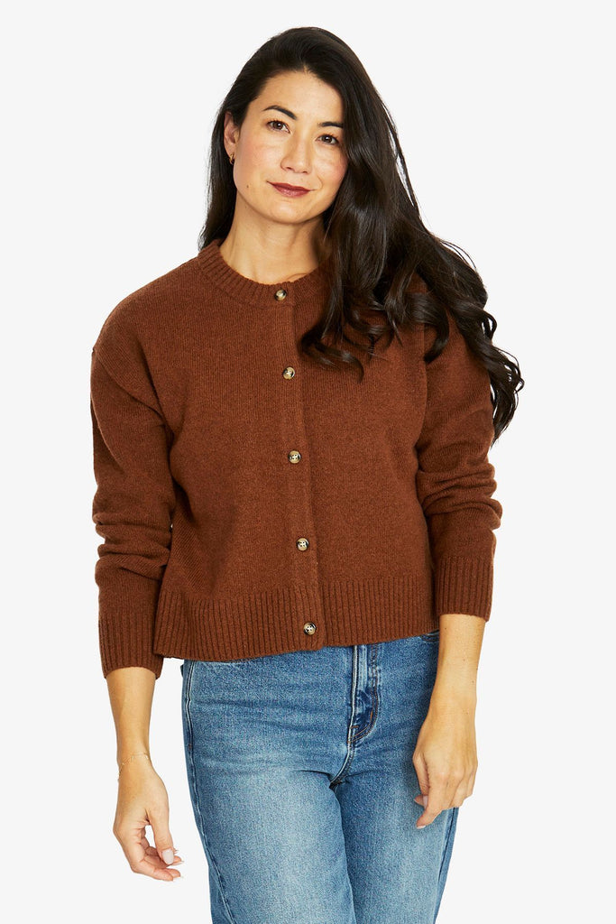 JUMP - CREW CARDIGAN