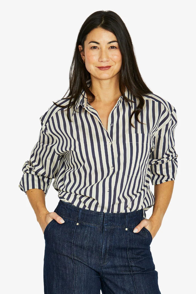 JUMP - RIBBON STRIPE SHIRT