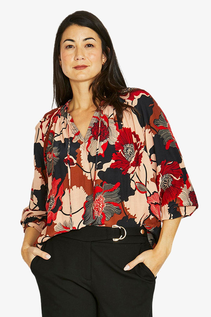 JUMP - PARISIAN FLORAL TOP