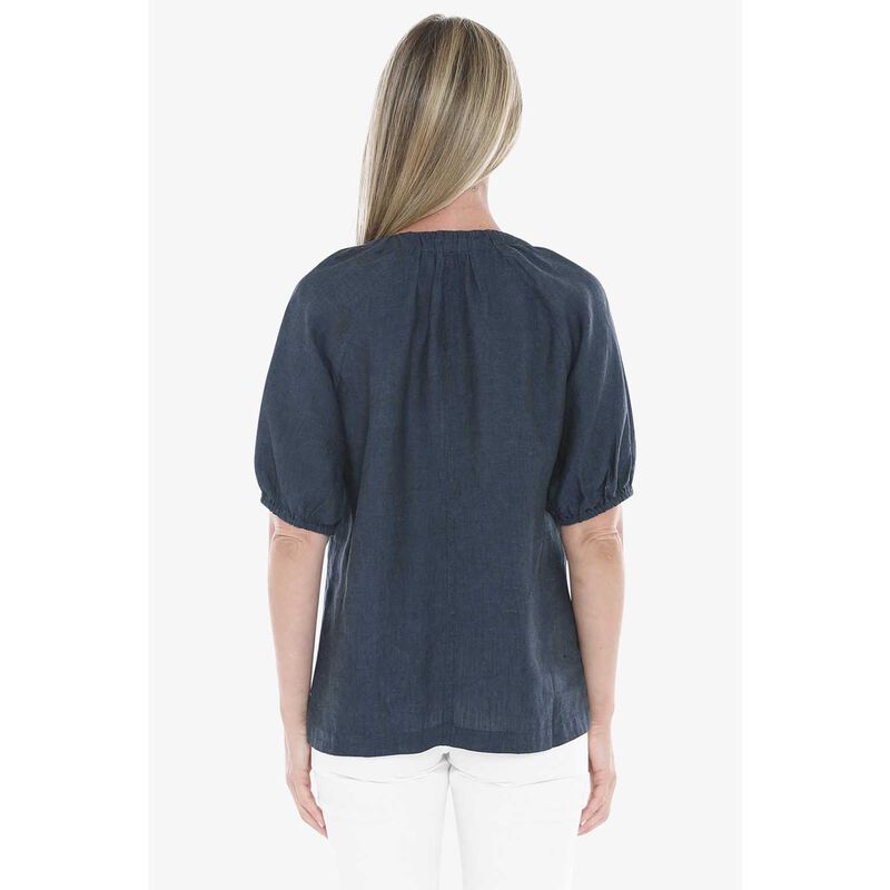 JUMP - GATHER V-NECK TOP