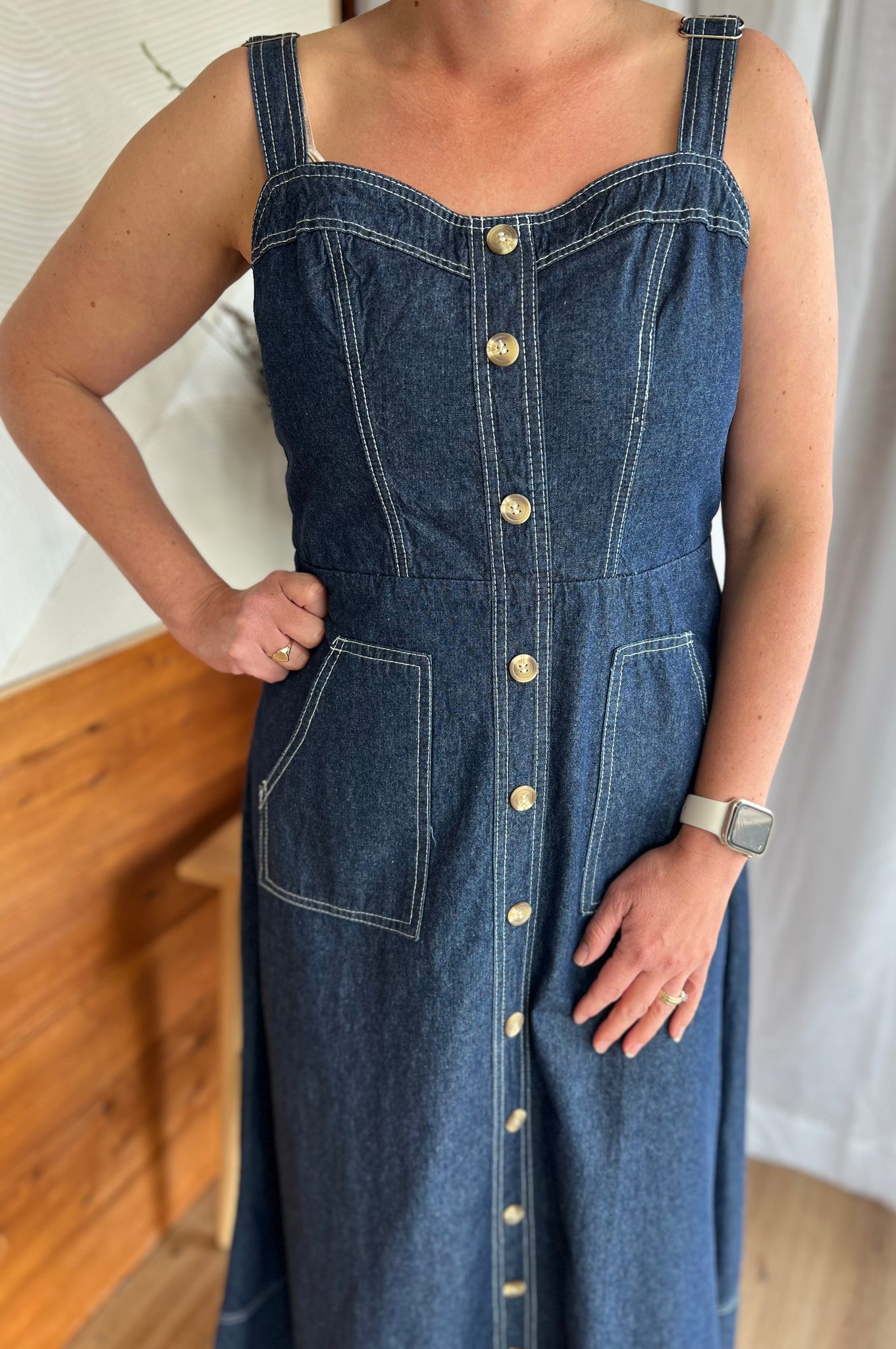 CKM - DENIM DRESS