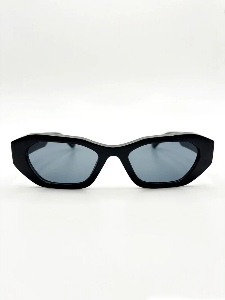 LUSTRE & SAGE - LAILA SQUARE FRAME SUNGLASSES