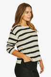 JUMP - SLUB STRIPE PULLOVER