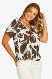 JUMP - LUSH MONO FLUTTER TOP