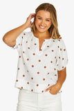 JUMP - SPOT PRINT TOP