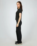 ALL ABOUT EVE - RIB FLARE PANTS