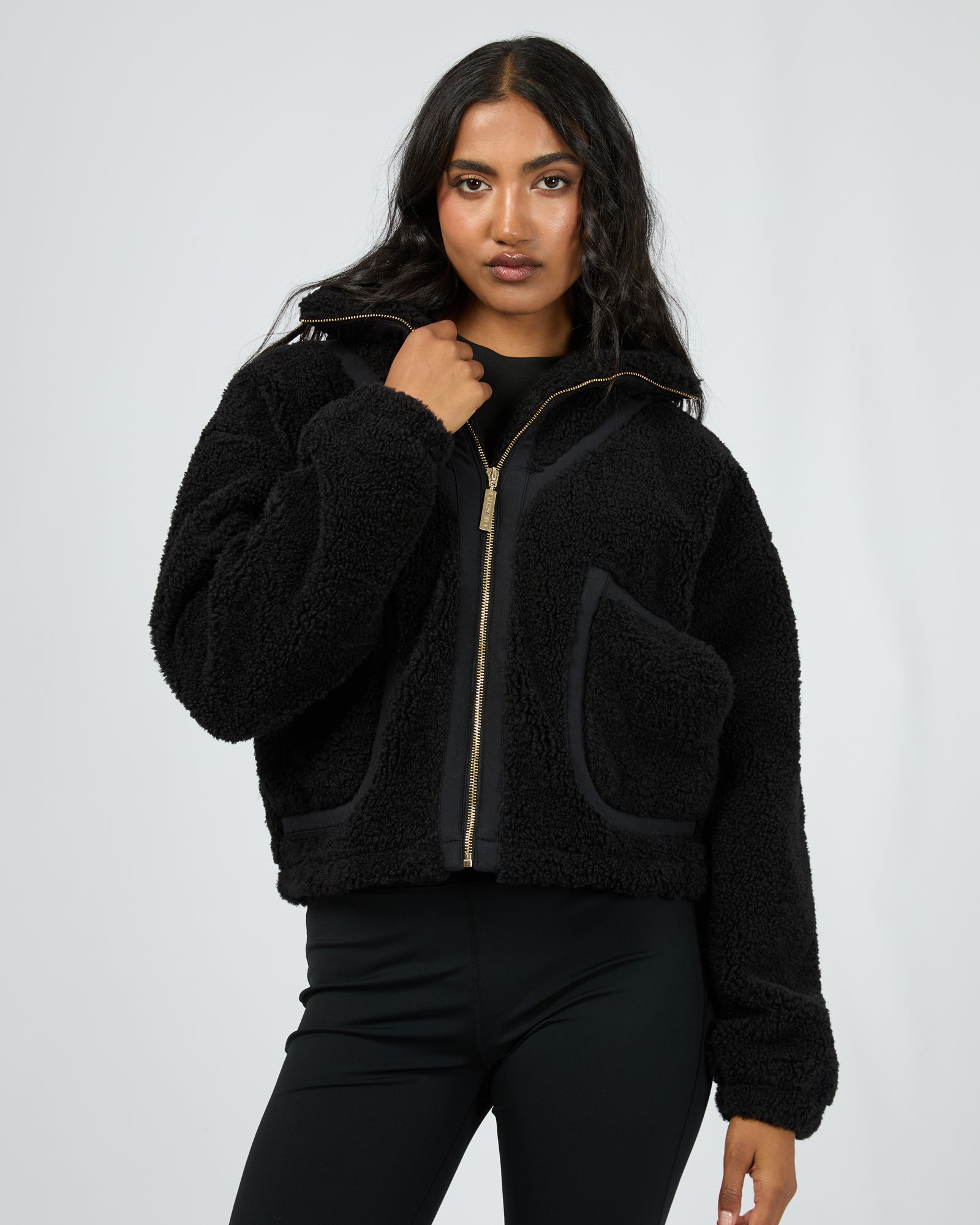 ALL ABOUT EVE - AVA TEDDY JACKET