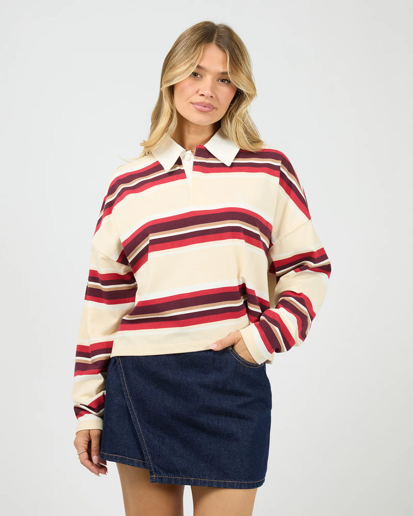 ALL ABOUT EVE - ADDISON RUGBY TOP