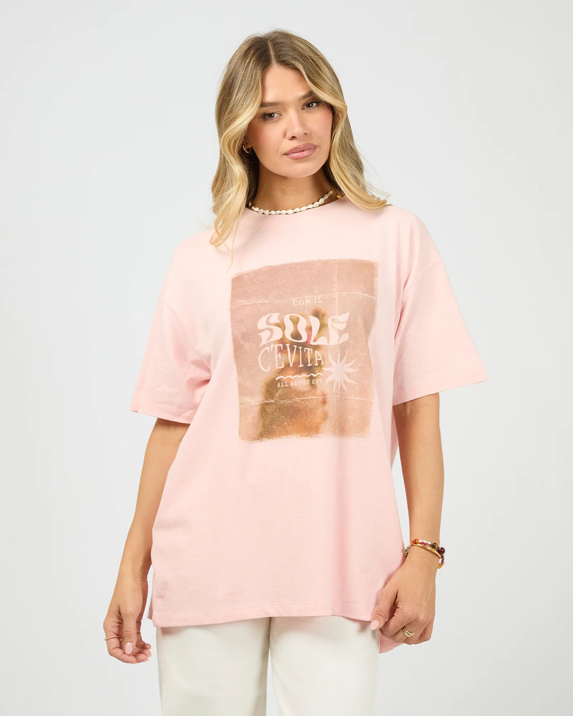 ALL ABOUT EVE - POSTCARD RELAXED TEE