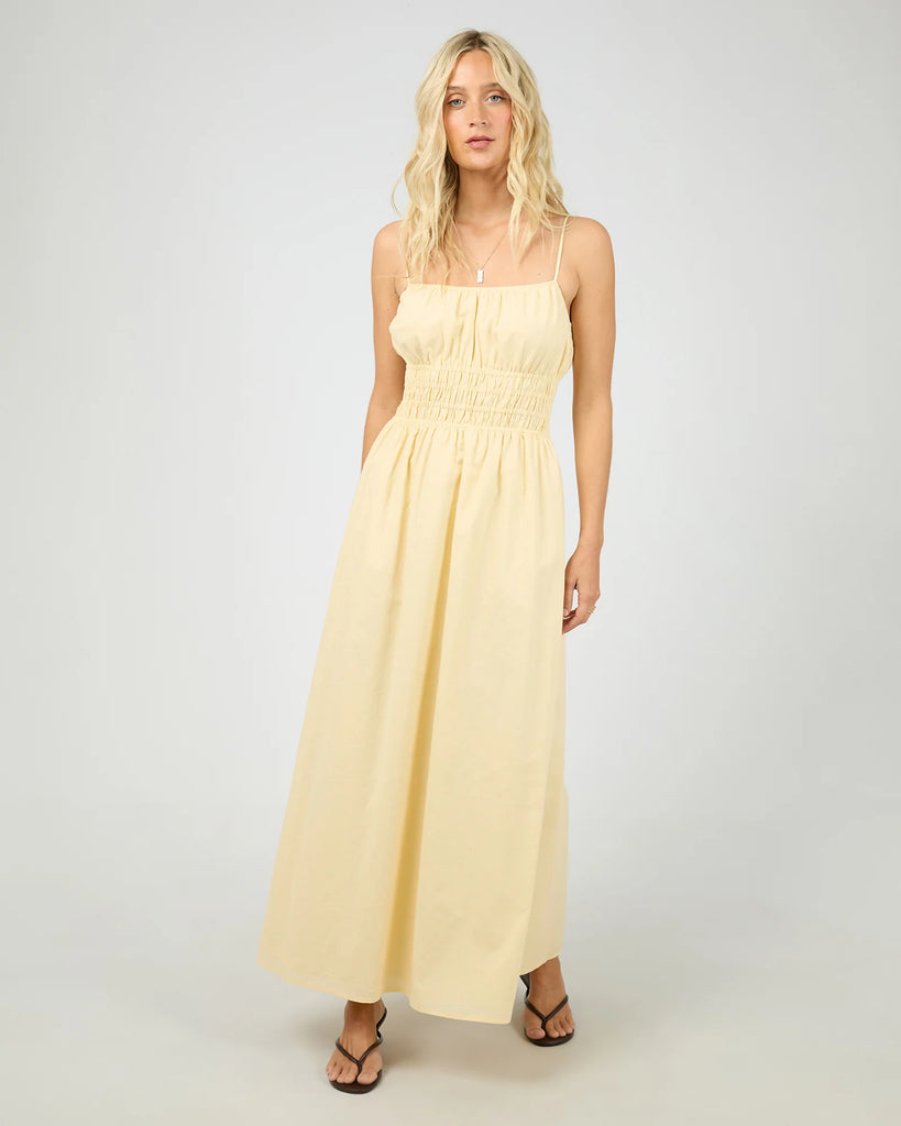 ALL ABOUT EVE - ALESSA LINEN MAXI DRESS