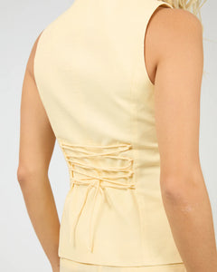 ALL ABOUT EVE - ALESSA LINEN VEST