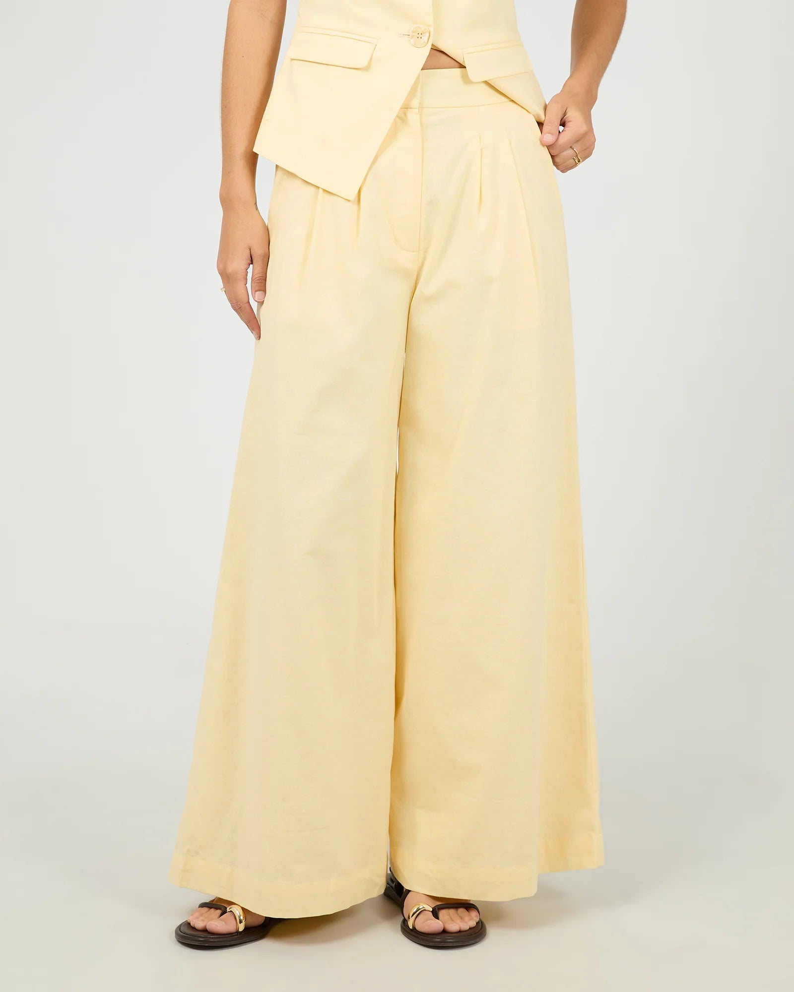 ALL ABOUT EVE - ALESSA LINEN PANT