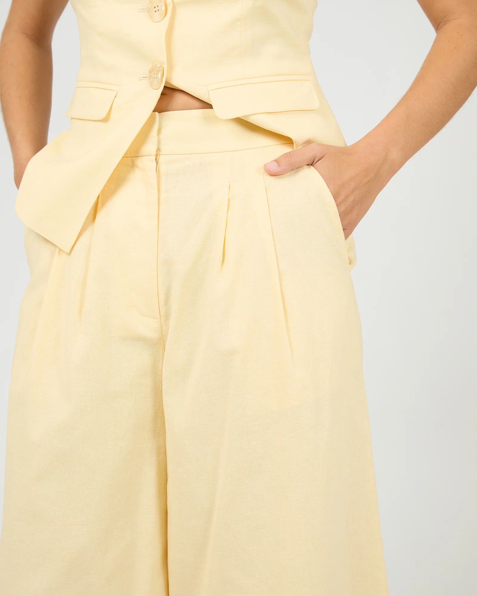 ALL ABOUT EVE - ALESSA LINEN PANT