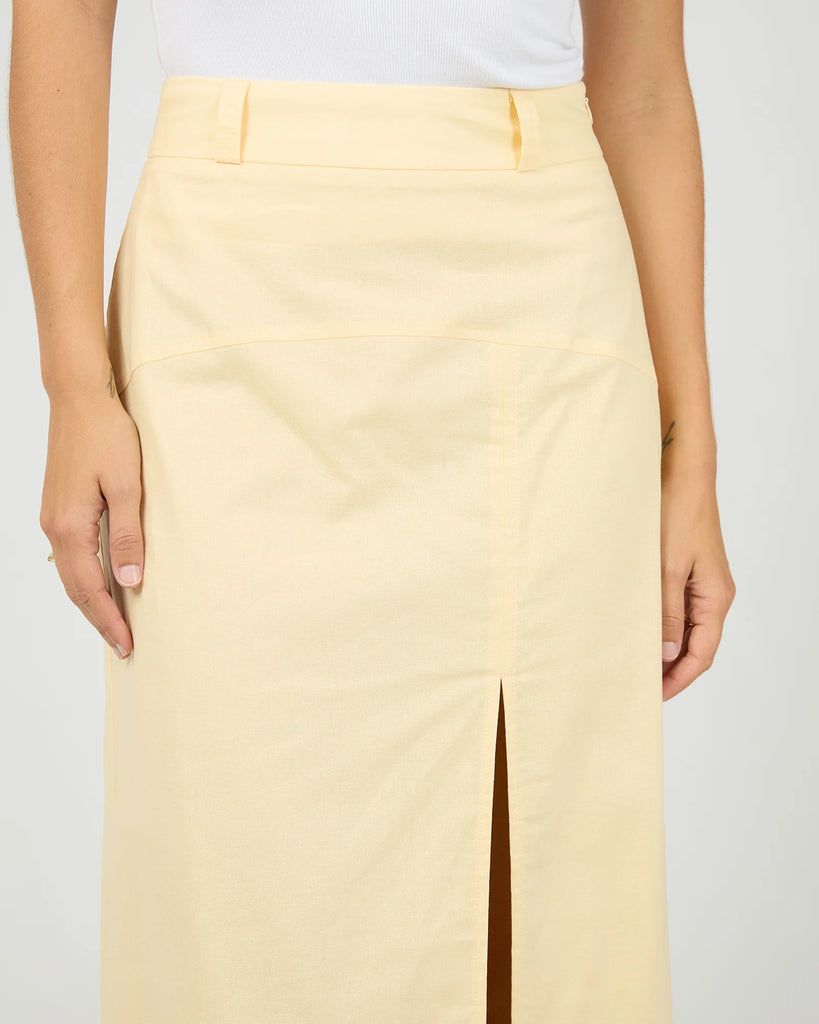 ALL ABOUT EVE - ALESSA LINEN MAXI SKIRT