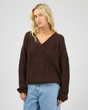 ALL ABOUT EVE - HALI V-NECK KNIT