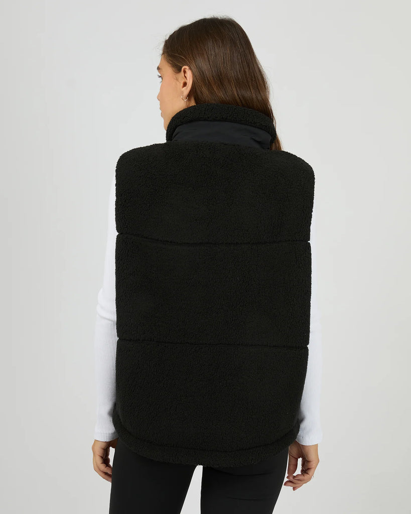 ALL ABOUT EVE - COSY CLUB TEDDY VEST