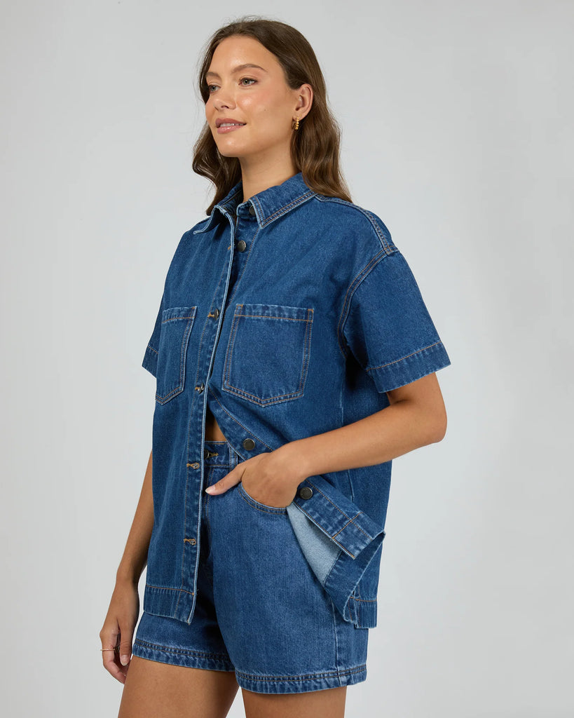 ALL ABOUT EVE - SIMI DENIM SHIRT