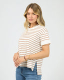 ALL ABOUT EVE - WASHED STRIPE TEE