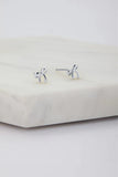 ZAFINO - CHARLOTTE 925 SS STUD EARRING