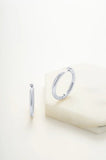 ZAFINO - KENDALL HOOP LARGE EARRING