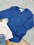 PB RIB LS HENLEY BODYSUIT