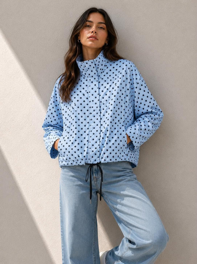 SMAIBULUN - POKER DOT SPRAY JACKET