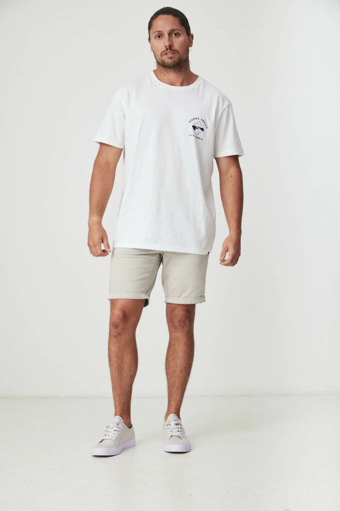 BLACK WOOD - BAKER SLIM CHINO SHORTS