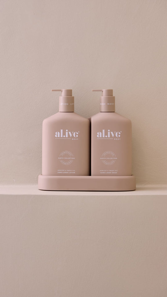 AL.IVE - WASH & LOTION DUO APRICOT & SWEET FIG