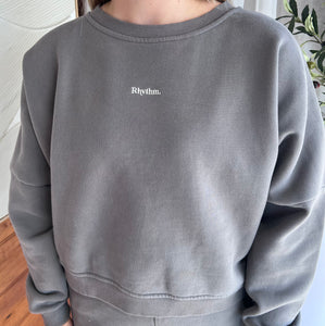 RHYTHM - LOGO CREW NECK