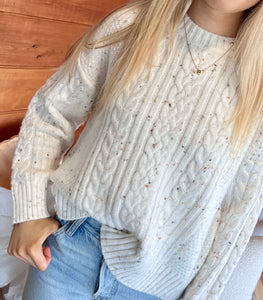 FRIA - CABLE KNIT JUMPER