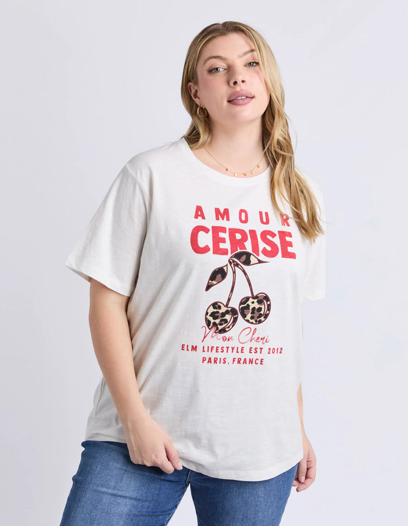 ELM - AMORE CERISE TEE