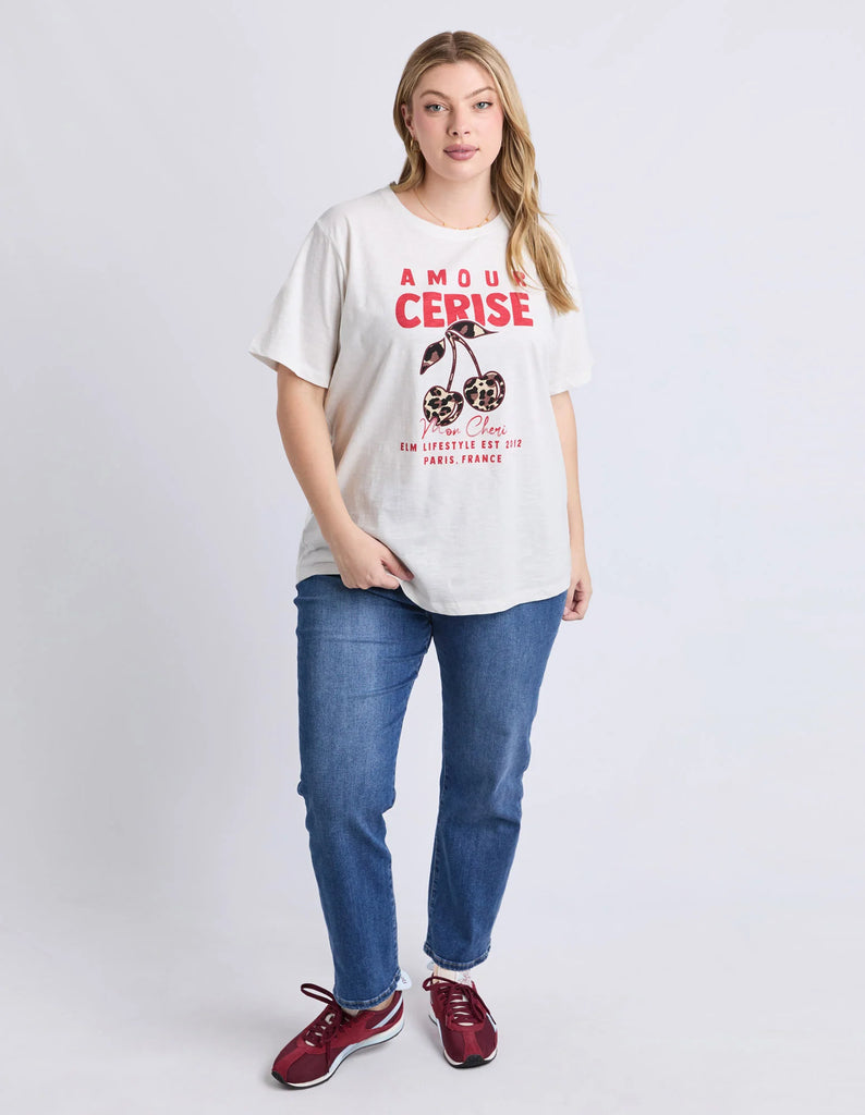 ELM - AMORE CERISE TEE