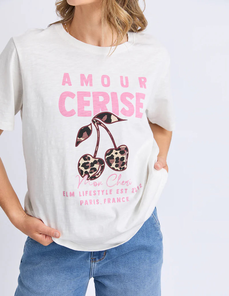 ELM - AMORE CERISE TEE