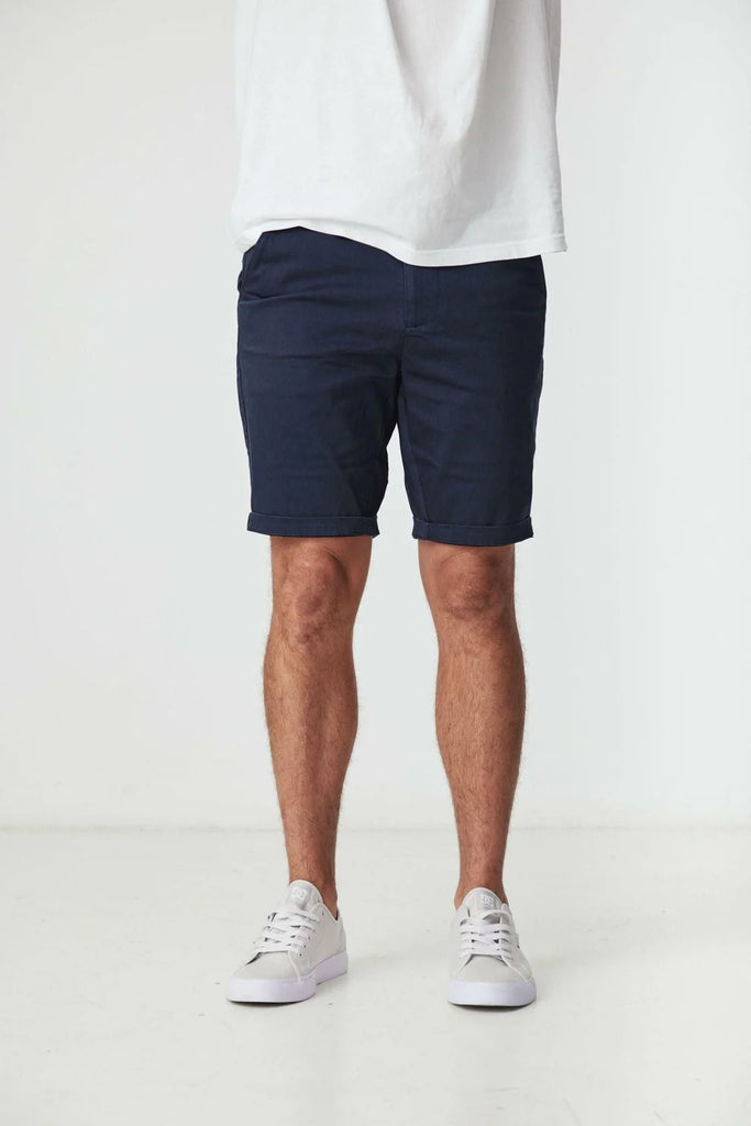 BLACK WOOD - BAKER SLIM CHINO SHORTS