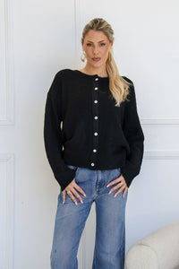 MISS MARLOW - ESSENTIAL WOOL BLEND CARDI