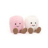 JELLYCAT- PINK AND WHITE MARSHMELLOWS