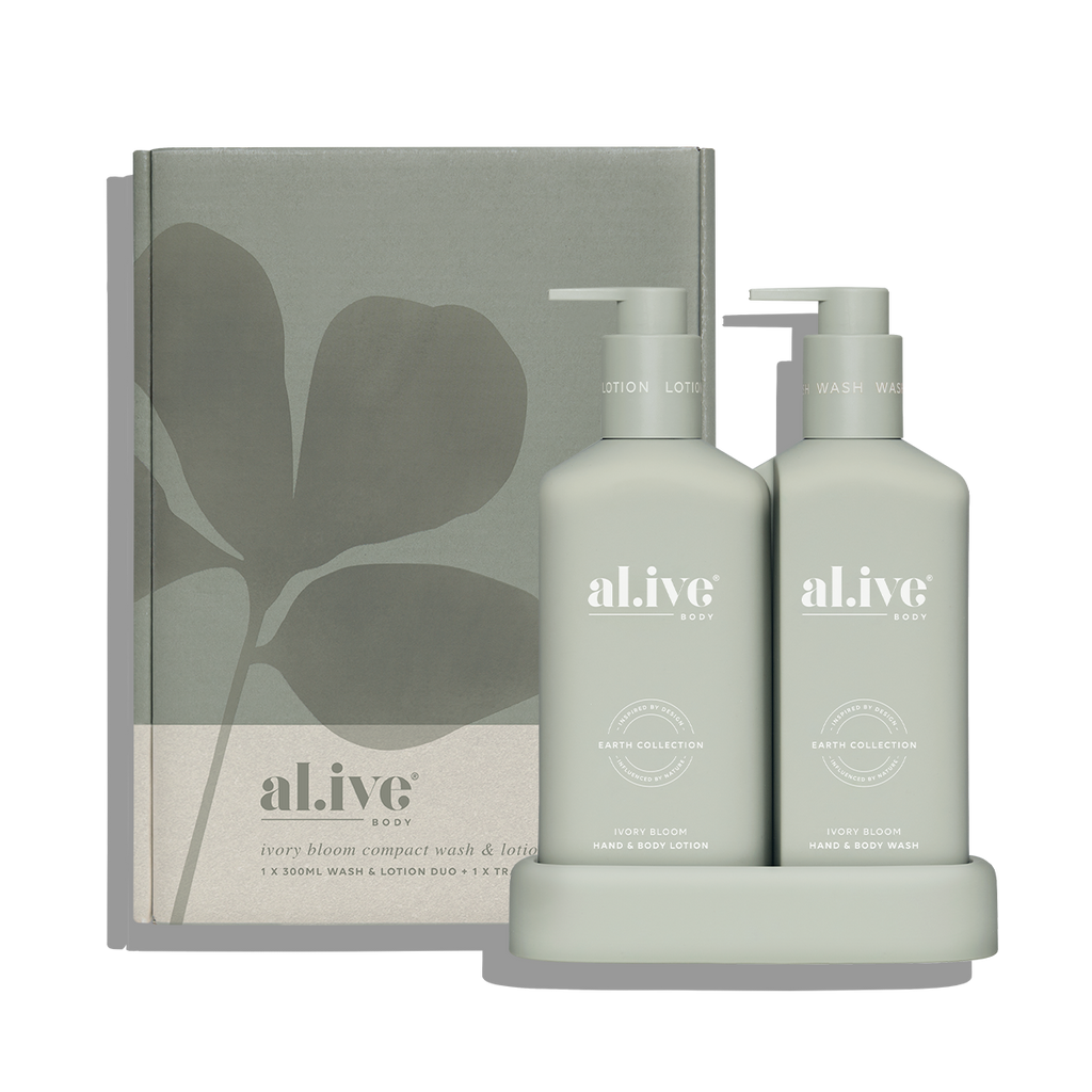 AL.IVE - COMPACT BATHROOM DUO WASH + LOTION