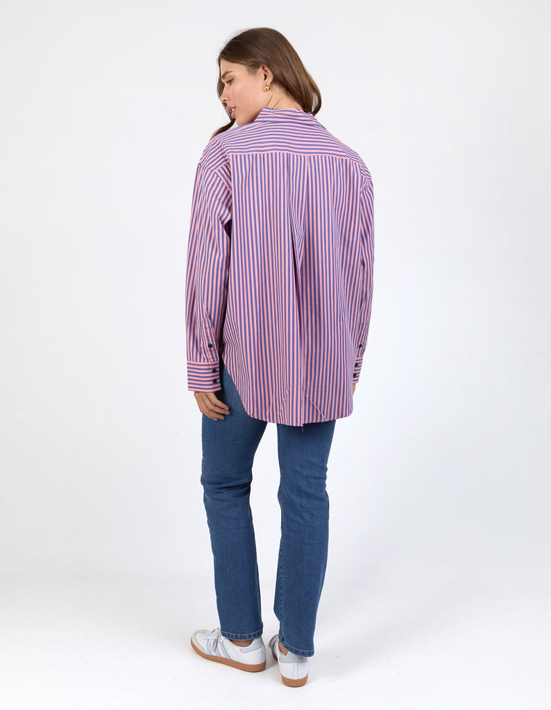 ELM - LILA STRIPE SHIRT