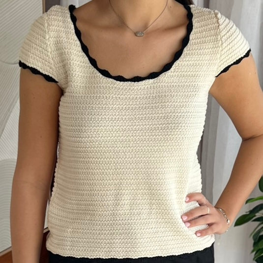 SASS - COCO CROCHET TOP