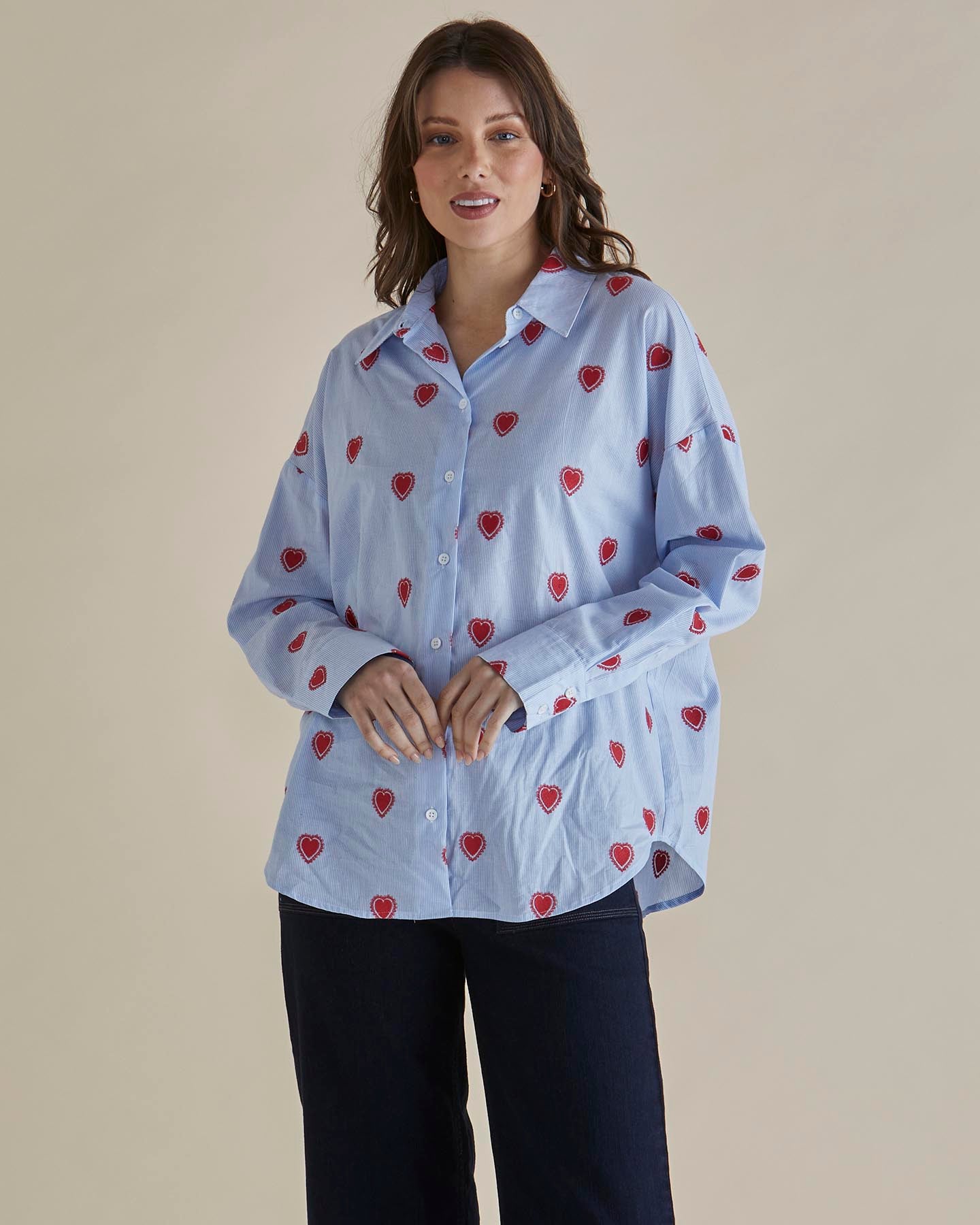 BETTY BASICS - SAGE SHIRT