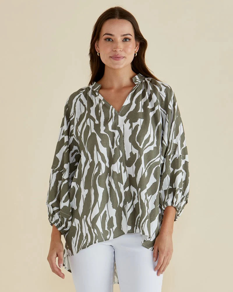 BETTY BASICS - GRAZIA BLOUSE