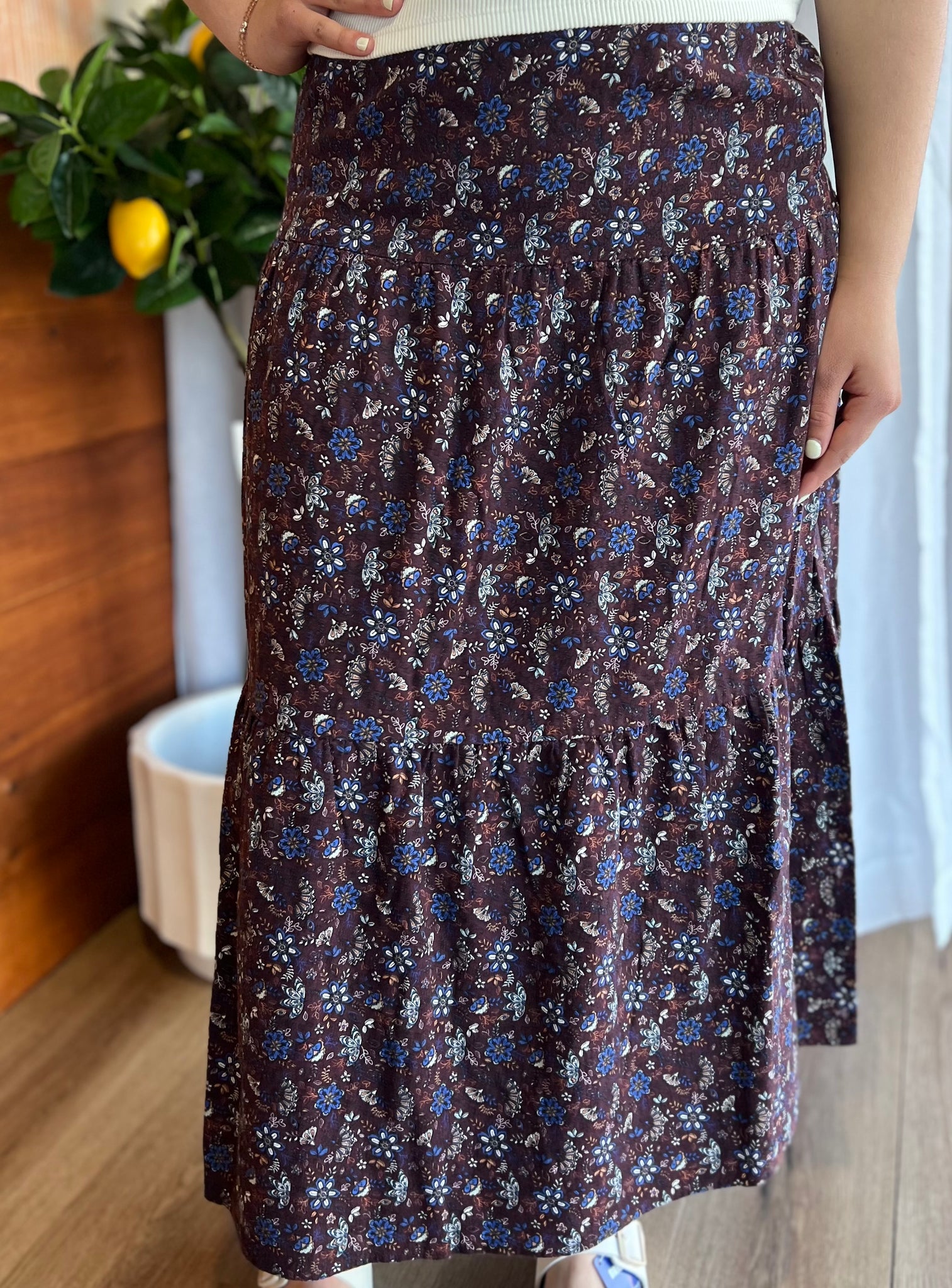 ALL ABOUT EVE - MILLIE FLORAL MAXI SKIRT