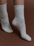 ANGELS WHISPER - CABLE NEB CREW SOCKS