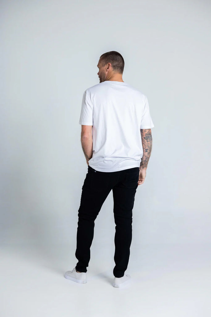 BLACK WOOD - DAVIS SHORT SLEEVE TEE